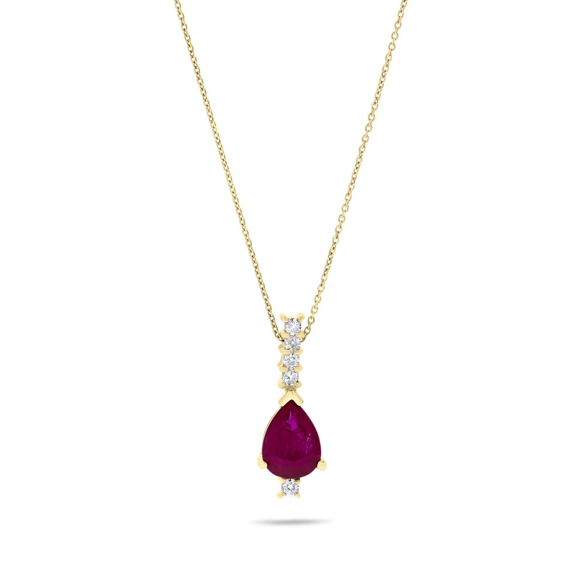 Pendant ruby shop